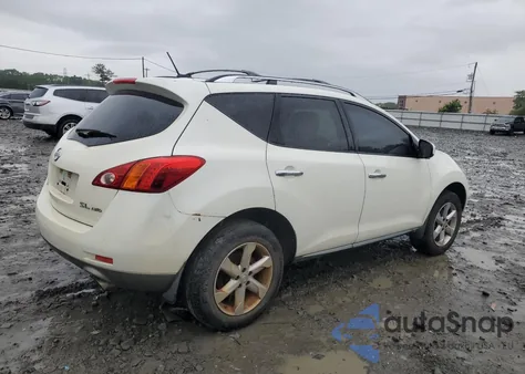 2010 Nissan Murano S z USA, uszkodzony, nr VIN JN8AZ1MW6AW137669